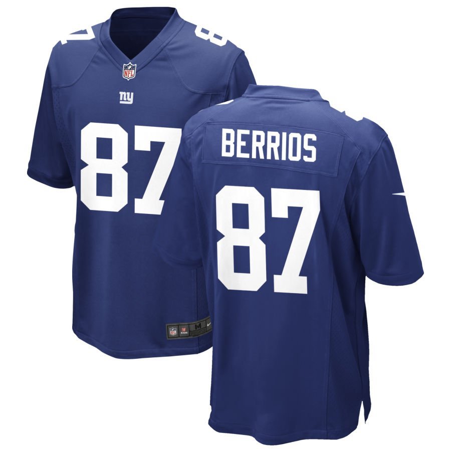 Braxton Berrios Men’s Nike Royal New York Giants Custom Game Jersey Braxton Berrios Men’s Nike Royal New York Giants Custom Game Jersey