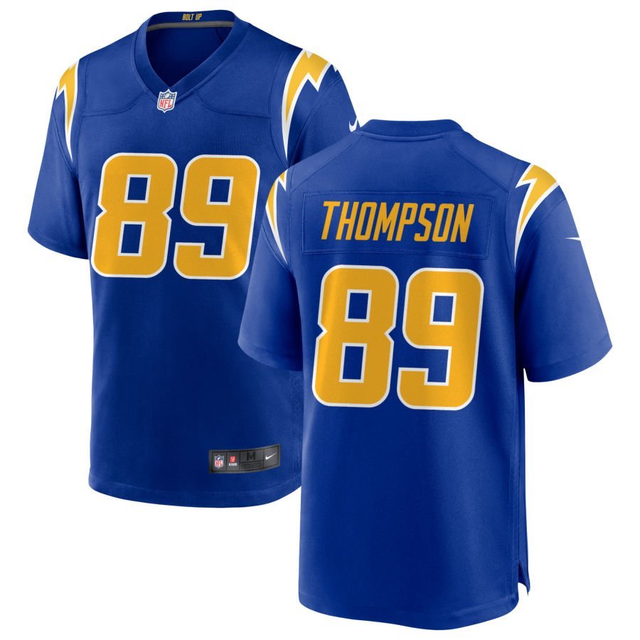 Brenen Thompson Men’s Nike Royal Los Angeles Chargers Alternate Custom Game Jersey