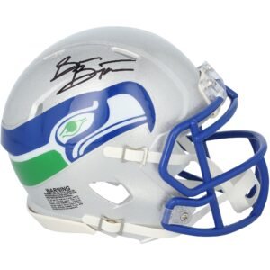 Brian Bosworth Seattle Seahawks Autographed Riddell 1983-2001 Throwback Speed Mini Helmet Brian Bosworth Seattle Seahawks Autographed Riddell 1983-2001 Throwback Speed Mini Helmet