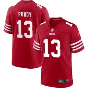 Brock Purdy Men’s Nike Scarlet San Francisco 49ers Custom Jersey Brock Purdy Men’s Nike Scarlet San Francisco 49ers Custom Jersey