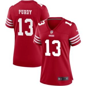 Brock Purdy Women’s Nike Scarlet San Francisco 49ers Game Custom Jersey Brock Purdy Women’s Nike Scarlet San Francisco 49ers Game Custom Jersey