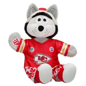 Build-A-Bear Kansas City Chiefs K.C. Wolf Plush Mascot Build-A-Bear Kansas City Chiefs K.C. Wolf Plush Mascot