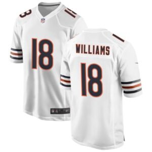 Caleb Williams Men’s Nike White Chicago Bears Custom Game Jersey Caleb Williams Men’s Nike White Chicago Bears Custom Game Jersey
