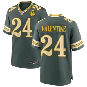 Carrington Valentine Men’s Nike Green Green Bay Packers 2026 Rivalries Collection Game Custom Jersey Carrington Valentine Men’s Nike Green Green Bay Packers 2026 Rivalries Collection Game Custom Jersey