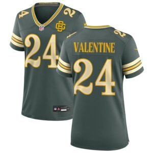 Carrington Valentine Women’s Nike Green Green Bay Packers 2026 Rivalries Collection Game Custom Jersey Carrington Valentine Women’s Nike Green Green Bay Packers 2026 Rivalries Collection Game Custom Jersey