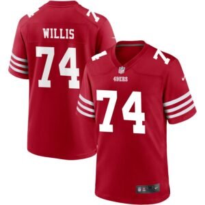 Carver Willis Men’s Nike Scarlet San Francisco 49ers Custom Jersey Carver Willis Men’s Nike Scarlet San Francisco 49ers Custom Jersey