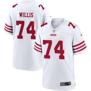 Carver Willis Men’s Nike White San Francisco 49ers Game Custom Player Jersey Carver Willis Men’s Nike White San Francisco 49ers Game Custom Player Jersey