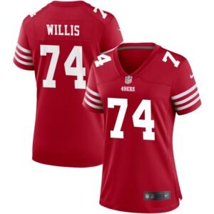 Carver Willis Women’s Nike Scarlet San Francisco 49ers Game Custom Jersey Carver Willis Women’s Nike Scarlet San Francisco 49ers Game Custom Jersey