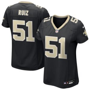 Cesar Ruiz Women’s Nike Black New Orleans Saints Custom Game Jersey Cesar Ruiz Women’s Nike Black New Orleans Saints Custom Game Jersey