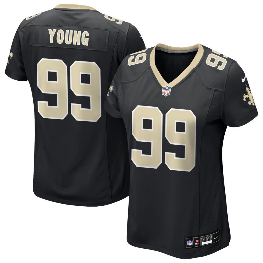 Chase Young Women’s Nike Black New Orleans Saints Custom Game Jersey Chase Young Women’s Nike Black New Orleans Saints Custom Game Jersey