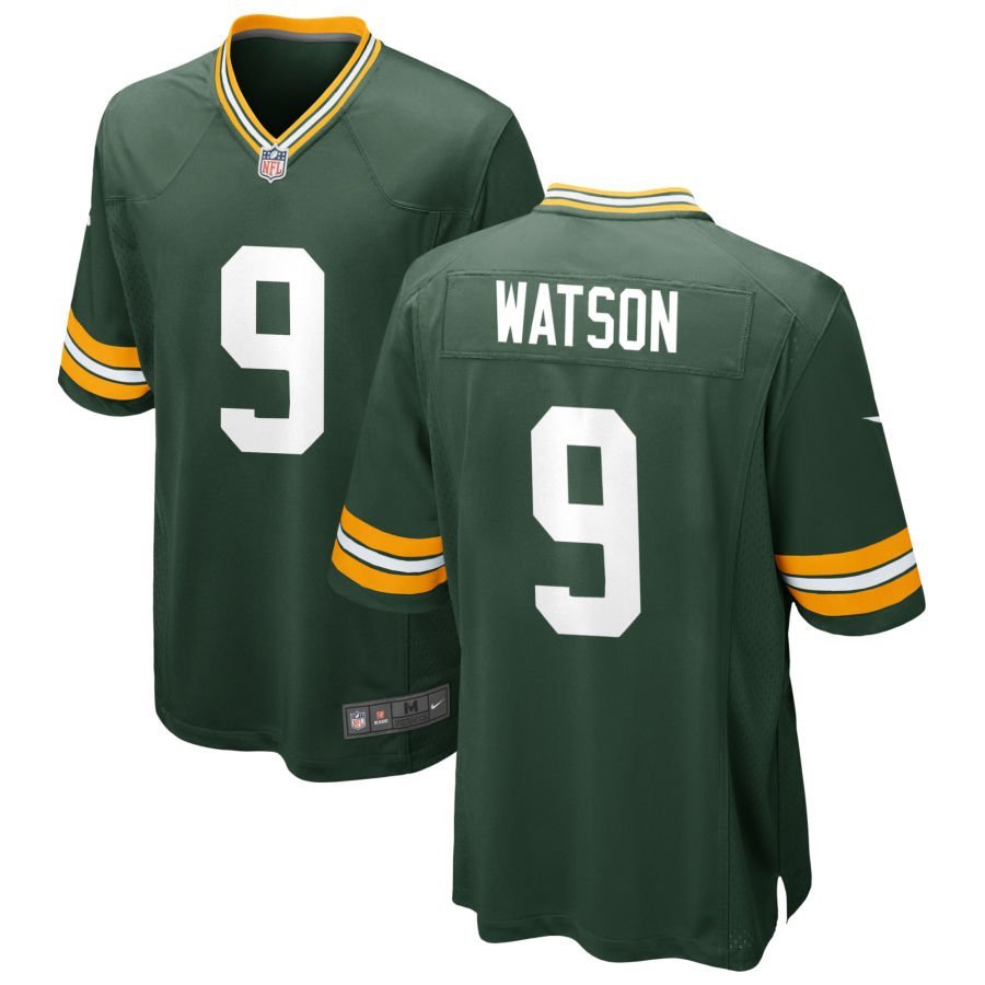 Christian Watson Men’s Nike Green Green Bay Packers Custom Game Jersey Christian Watson Men’s Nike Green Green Bay Packers Custom Game Jersey