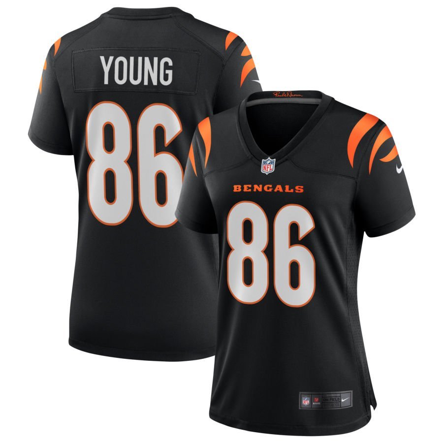 Colbie Young Women’s Nike Black Cincinnati Bengals Game Custom Jersey
