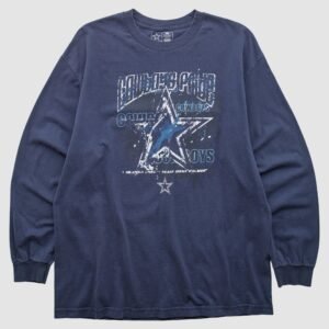 Dallas Cowboys Cowboys 2000s Long Sleeve T-shirt – Navy – L by Fanatics Real Vintage Dallas Cowboys Cowboys 2000s Long Sleeve T-shirt – Navy – L by Fanatics Real Vintage