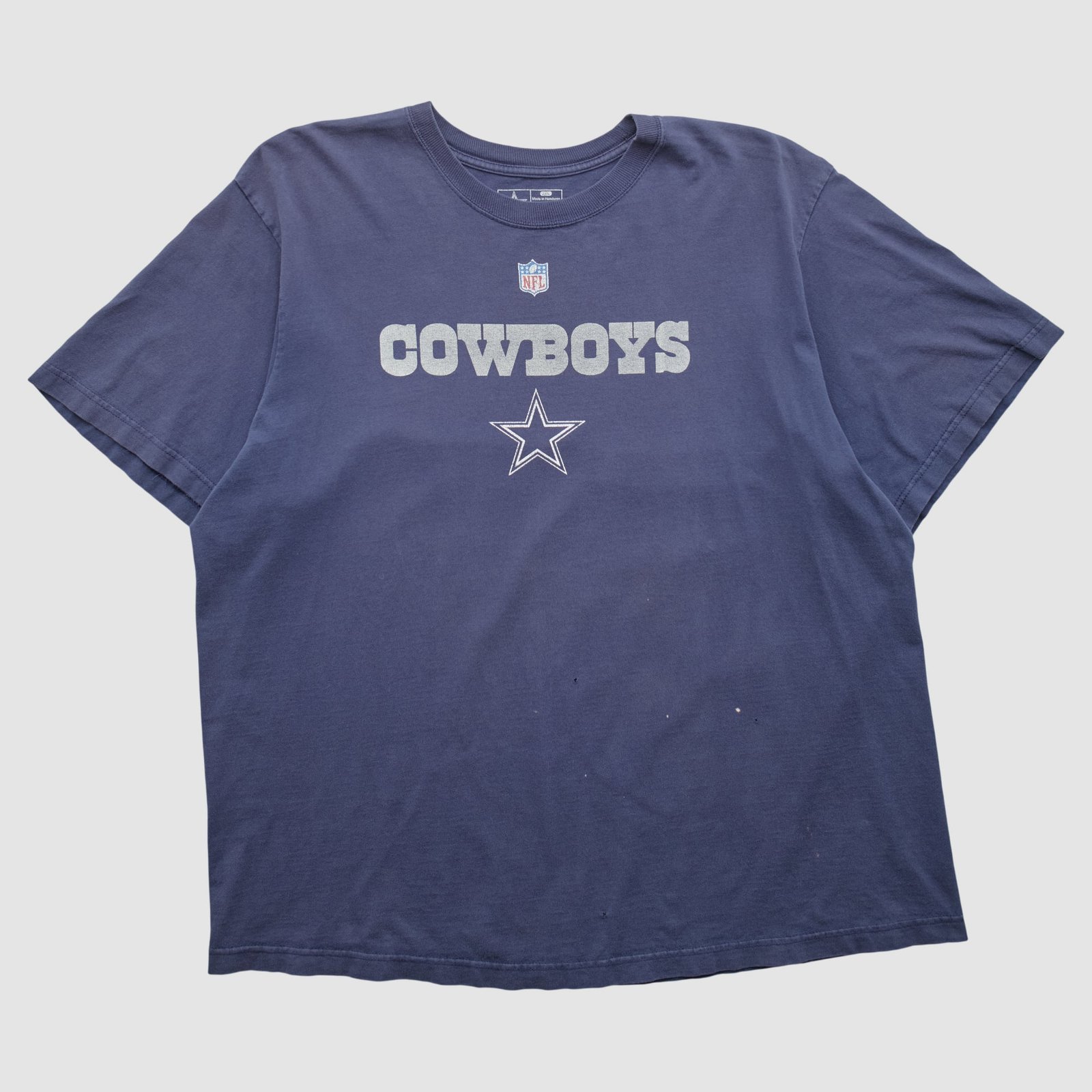 Dallas Cowboys Cowboys 2000s T-shirt – Navy – 2XL by Fanatics Real Vintage