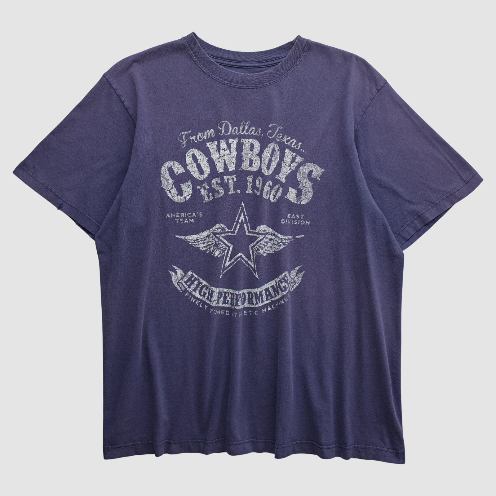 Dallas Cowboys Cowboy’s Team Apparel 2000s T-shirt – Navy – XL by Fanatics Real Vintage