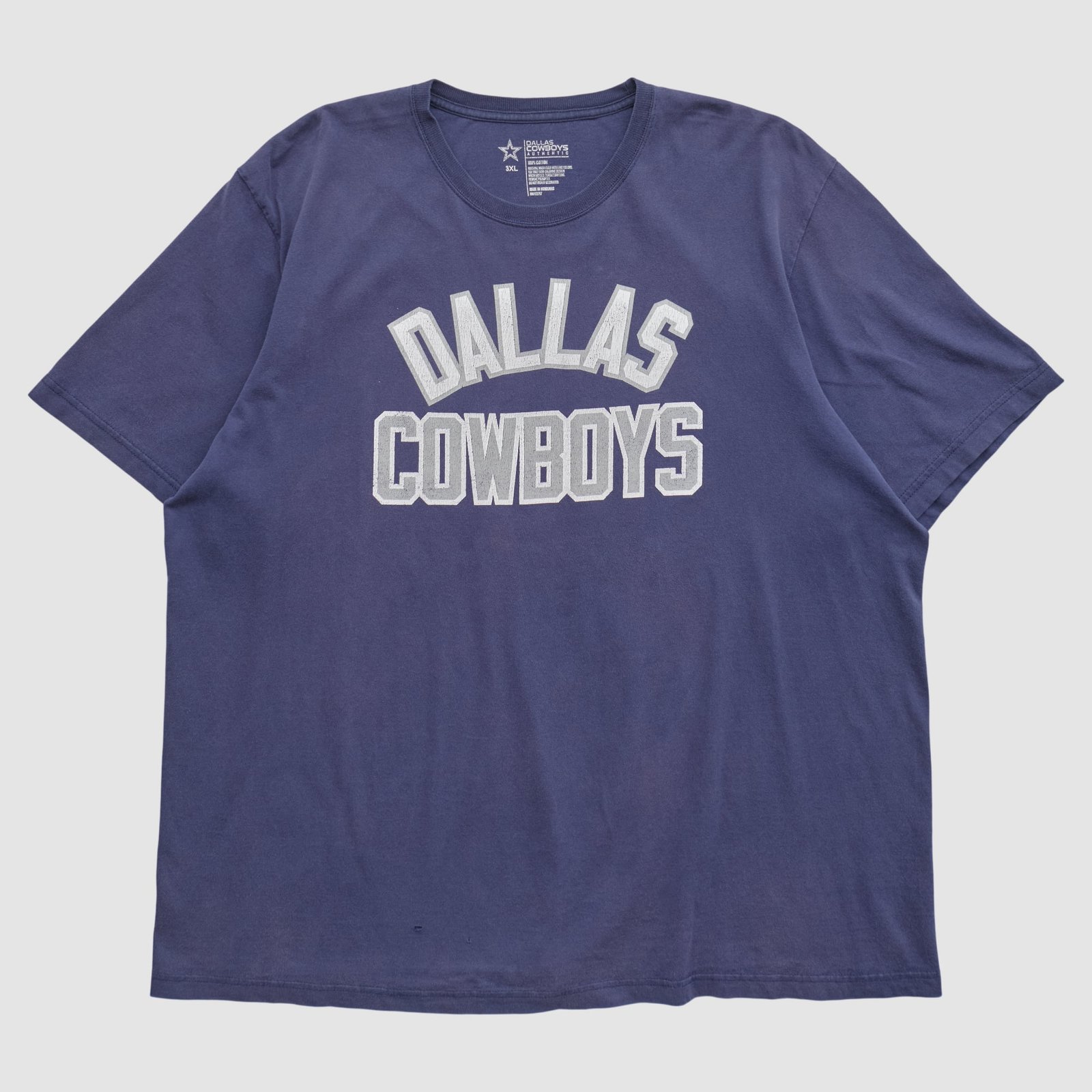 Dallas Cowboys Dallas Cowboys Authentic 2010s T-shirt – Navy – 2XL by Fanatics Real Vintage