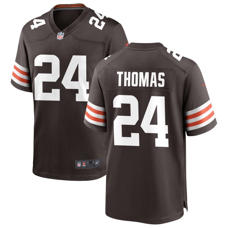 Daniel Thomas Men’s Nike Cleveland Browns Brown Custom Game Jersey