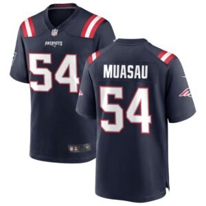 Darius Muasau Men’s Nike New England Patriots Navy Custom Game Jersey Darius Muasau Men’s Nike New England Patriots Navy Custom Game Jersey