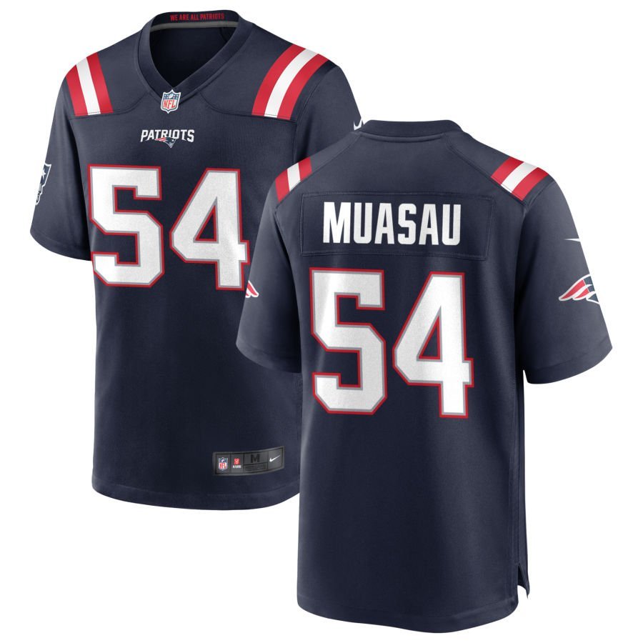 Darius Muasau Men’s Nike New England Patriots Navy Custom Game Jersey Darius Muasau Men’s Nike New England Patriots Navy Custom Game Jersey