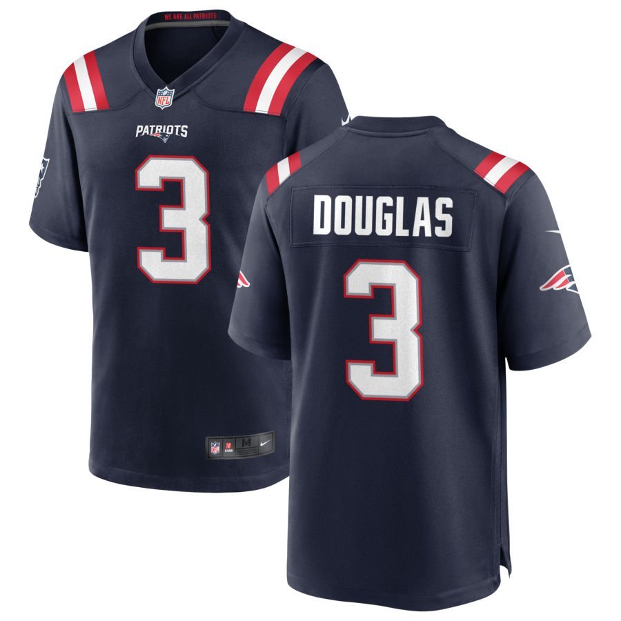 DeMario Douglas Men’s Nike New England Patriots Navy Custom Game Jersey DeMario Douglas Men’s Nike New England Patriots Navy Custom Game Jersey
