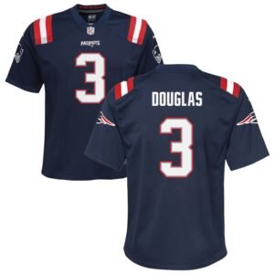 DeMario Douglas Youth Nike Navy New England Patriots Custom Game Jersey DeMario Douglas Youth Nike Navy New England Patriots Custom Game Jersey