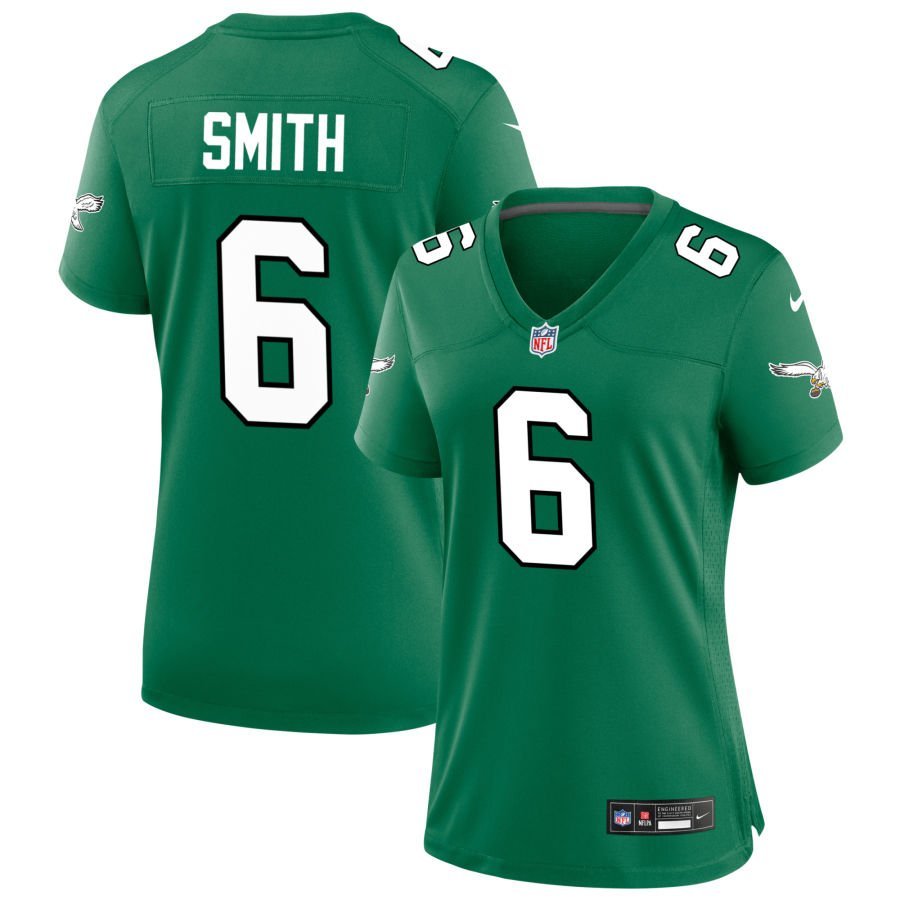 DeVonta Smith Women’s Nike Kelly Green Philadelphia Eagles Alternate Custom Game Jersey DeVonta Smith Women’s Nike Kelly Green Philadelphia Eagles Alternate Custom Game Jersey