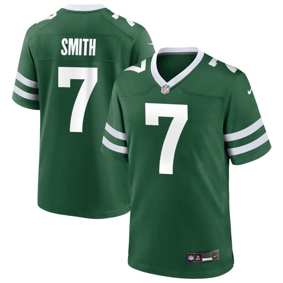 Geno Smith Men’s Nike Legacy Green New York Jets Custom Game Jersey