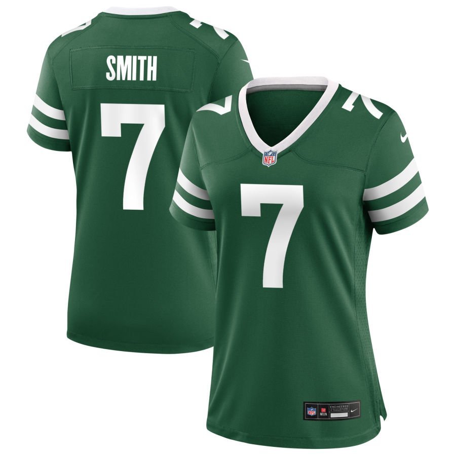 Geno Smith Women’s Nike Legacy Green New York Jets Custom Game Jersey