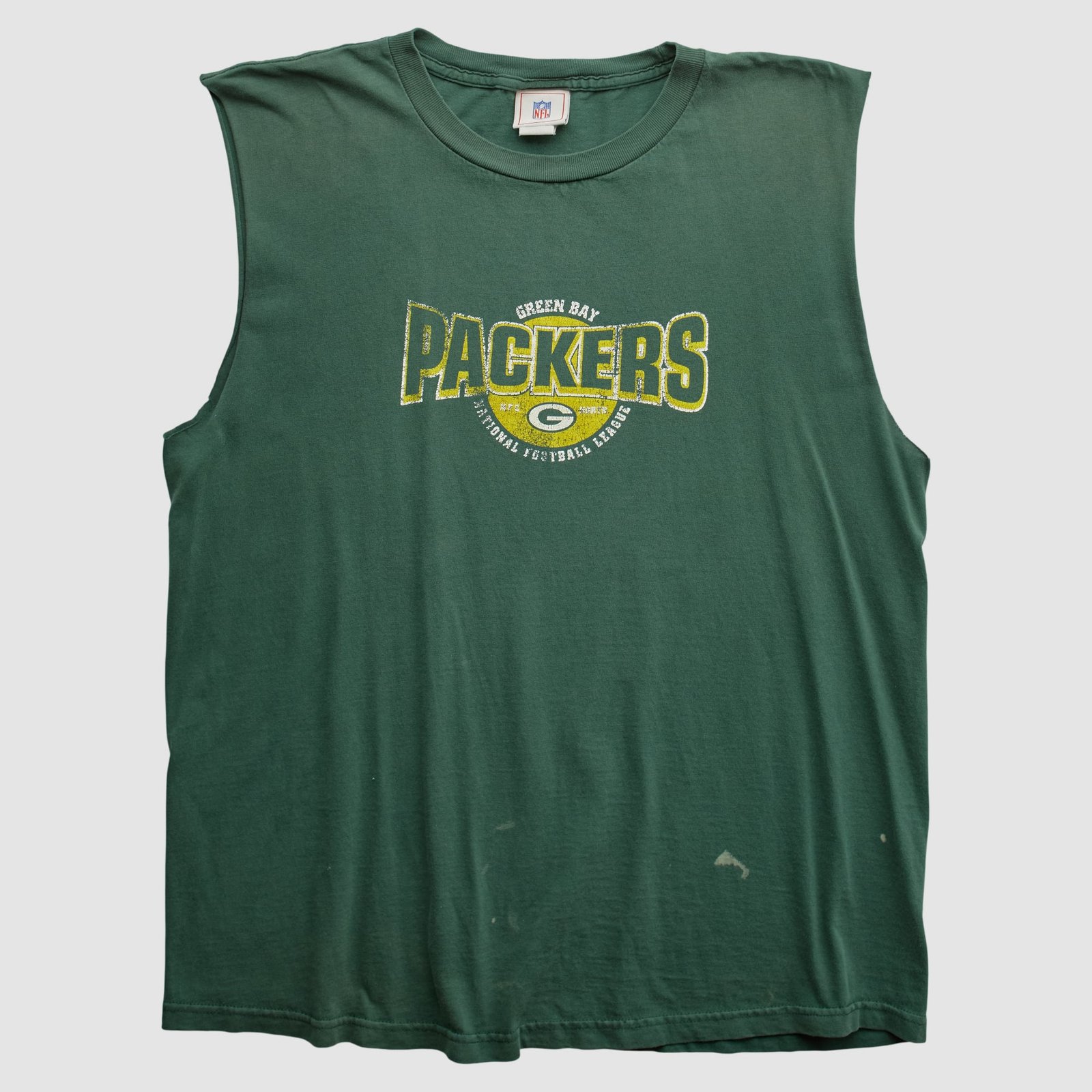 Green Bay Packers NFL 2000s Tank – Green – M by Fanatics Real Vintage