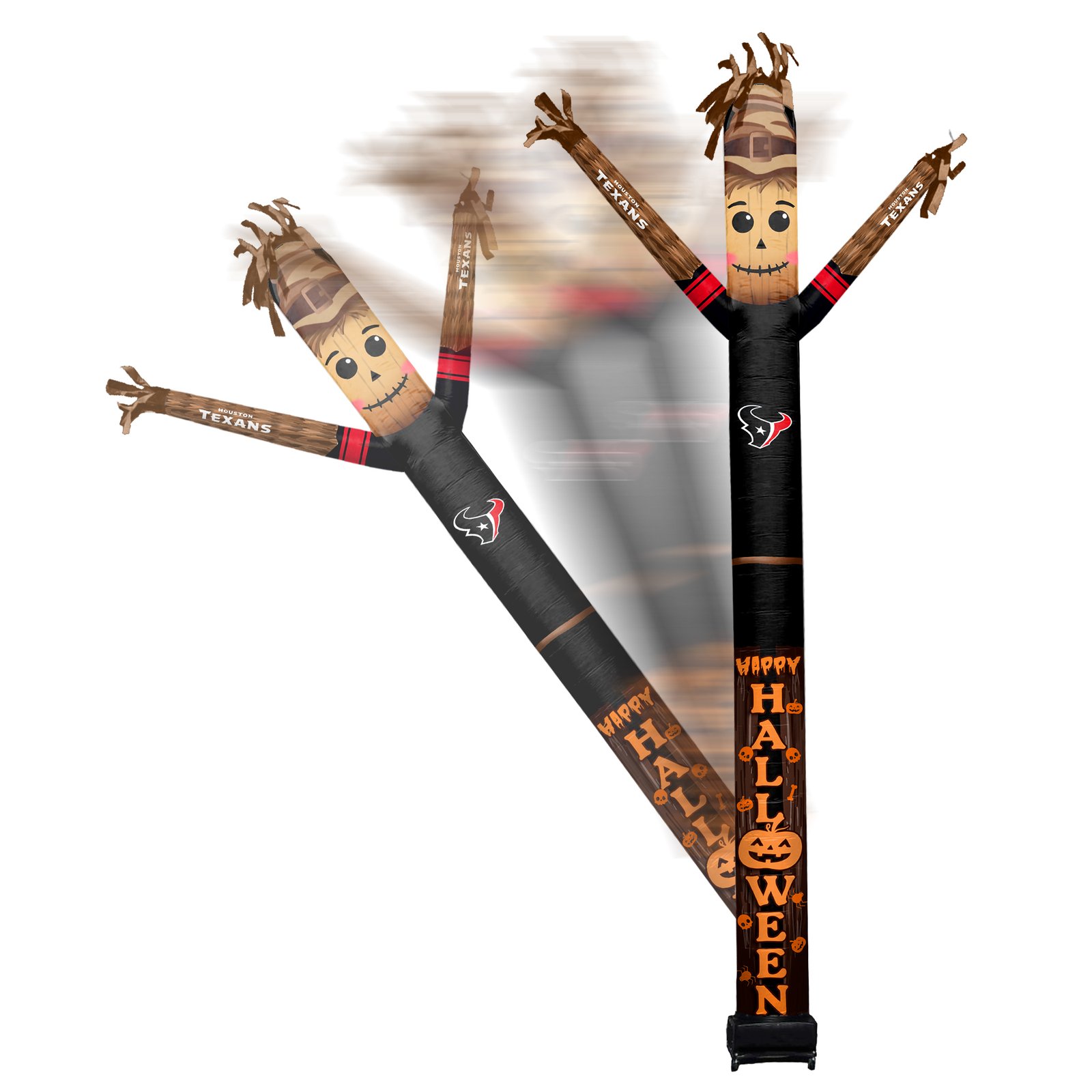 Houston Texans Halloween Scarecrow Inflatable Crazy Sports Fan