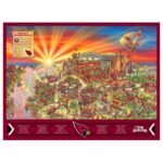 IDNA Arizona Cardinals 500-Piece Joe Journeyman Puzzle