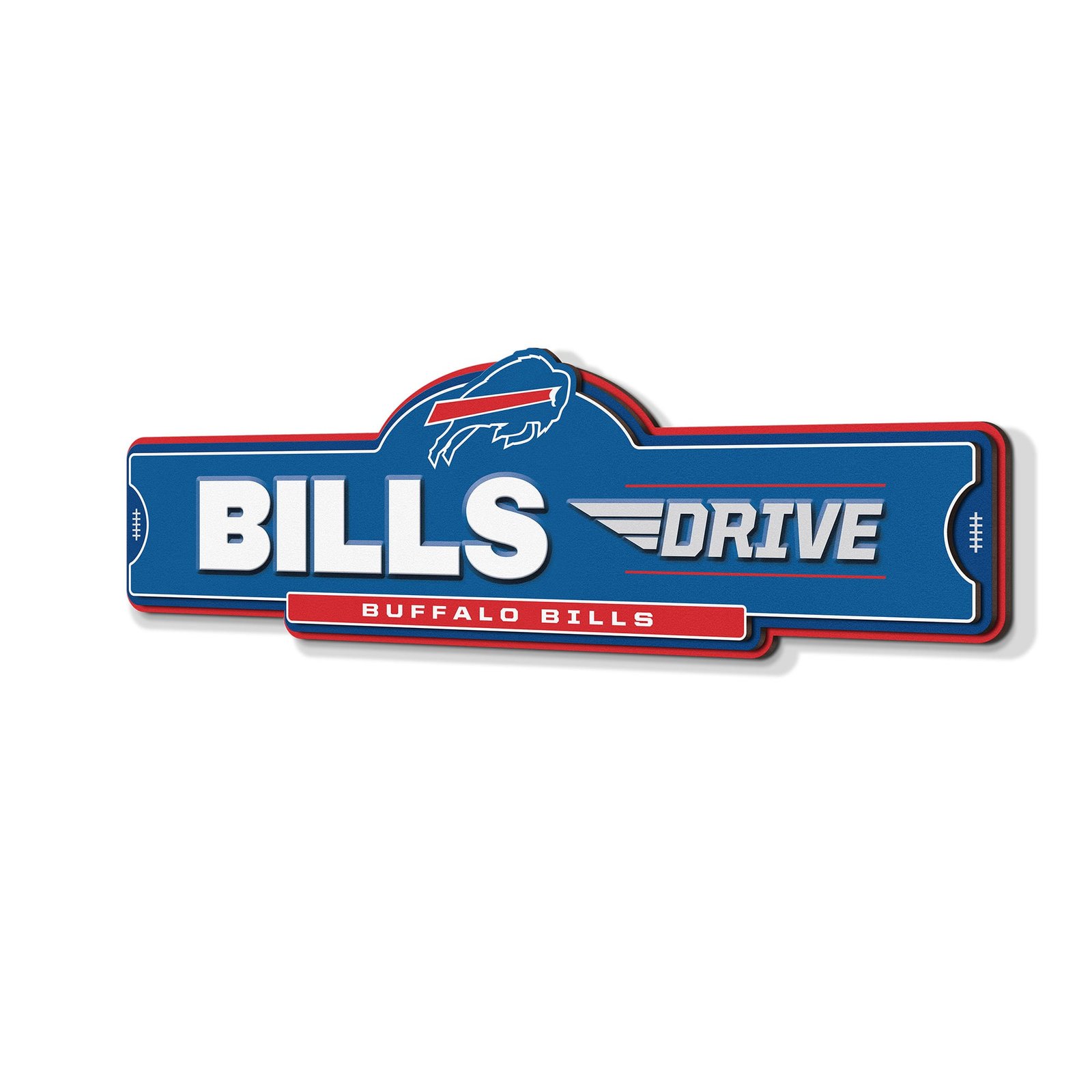 IDNA Buffalo Bills 3D Street Sign