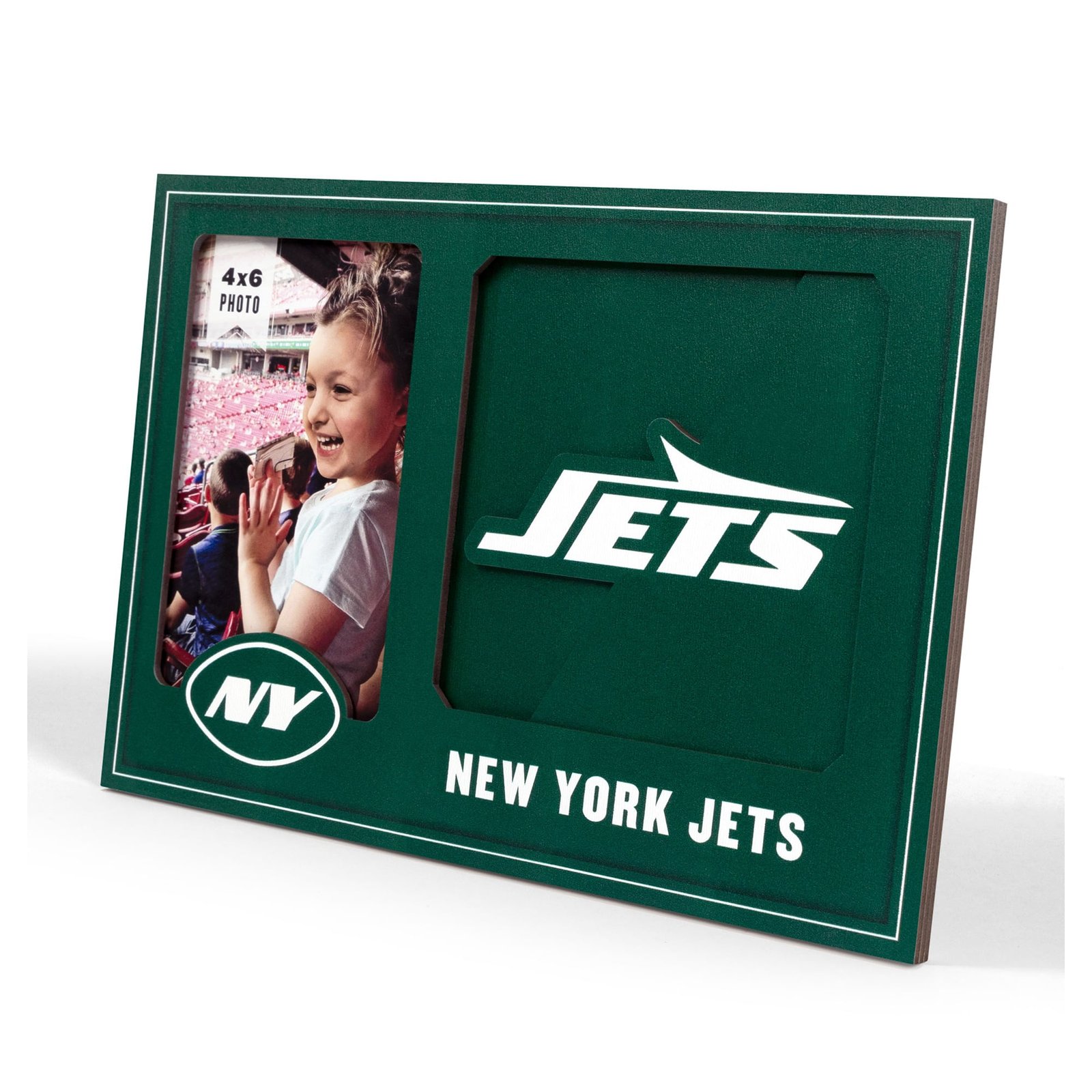 IDNA New York Jets 3D Logo Series Picture Frame