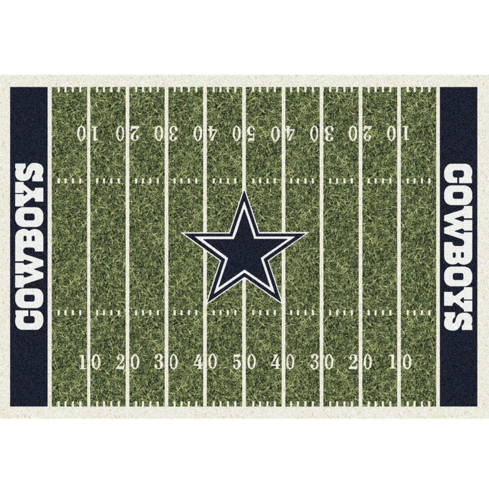 Imperial Dallas Cowboys 7’8” x 10’9” Home Field Rug