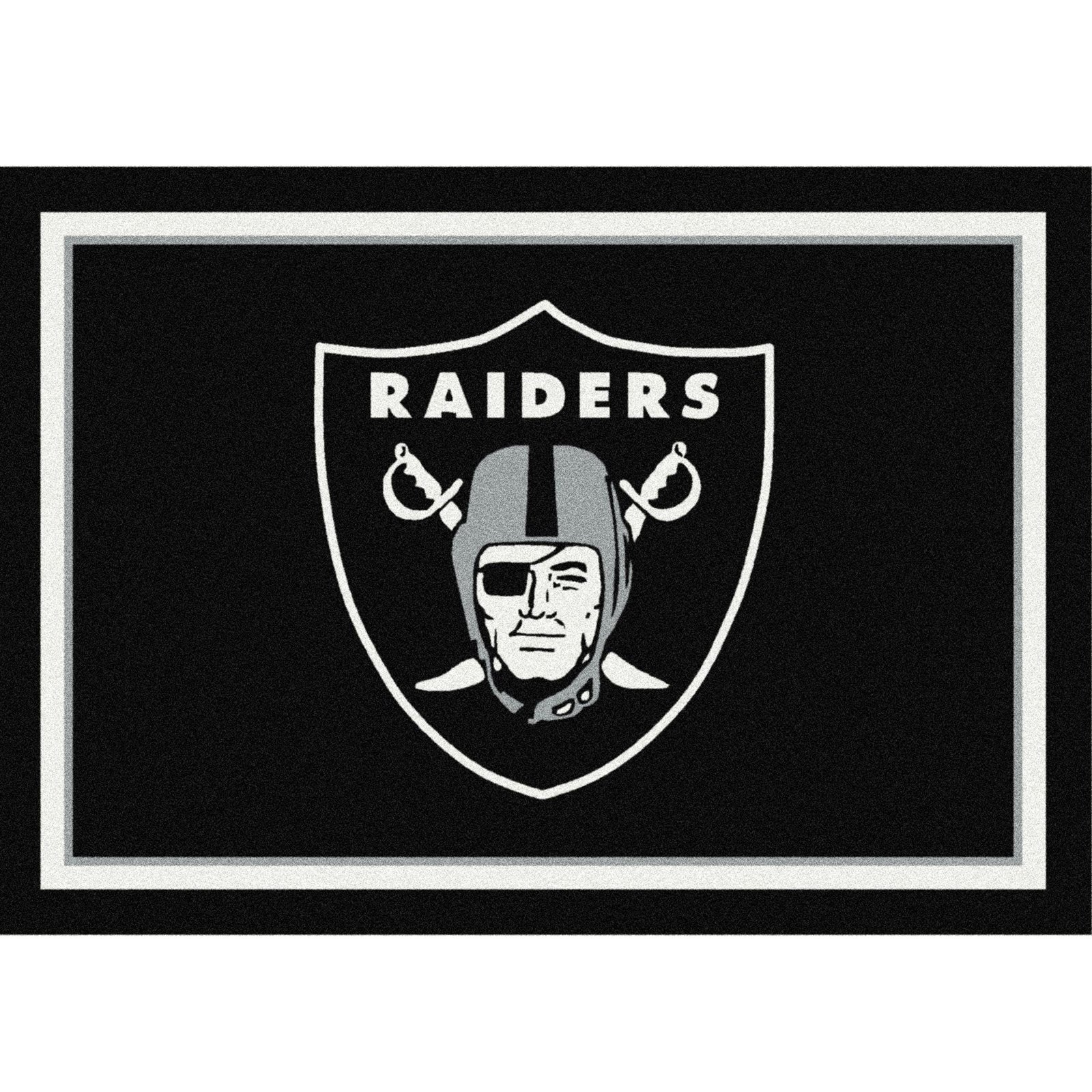 Imperial Las Vegas Raiders 5’4” x 7’8” Spirit Rug