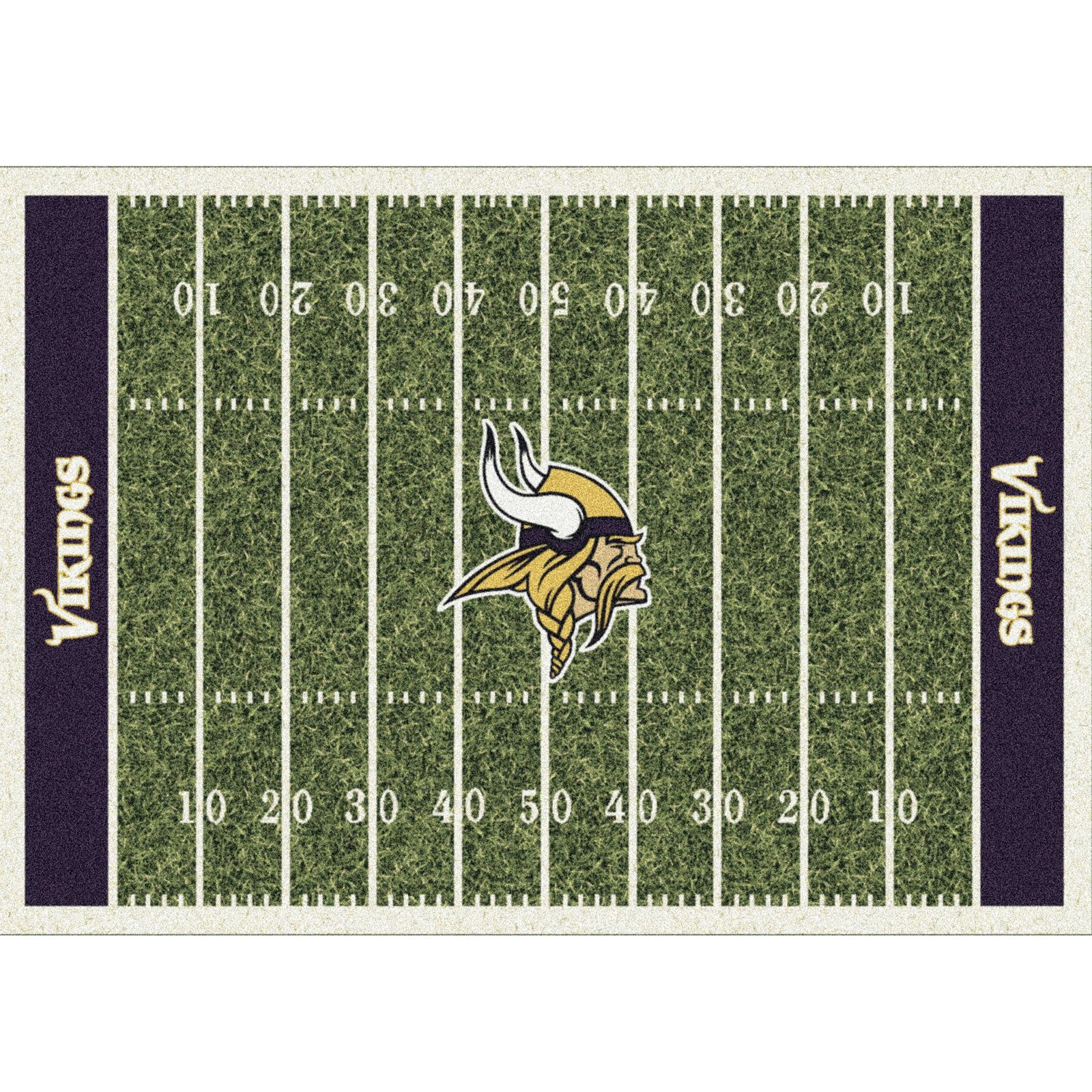 Imperial Minnesota Vikings 5’4” x 7’8” Home Field Rug