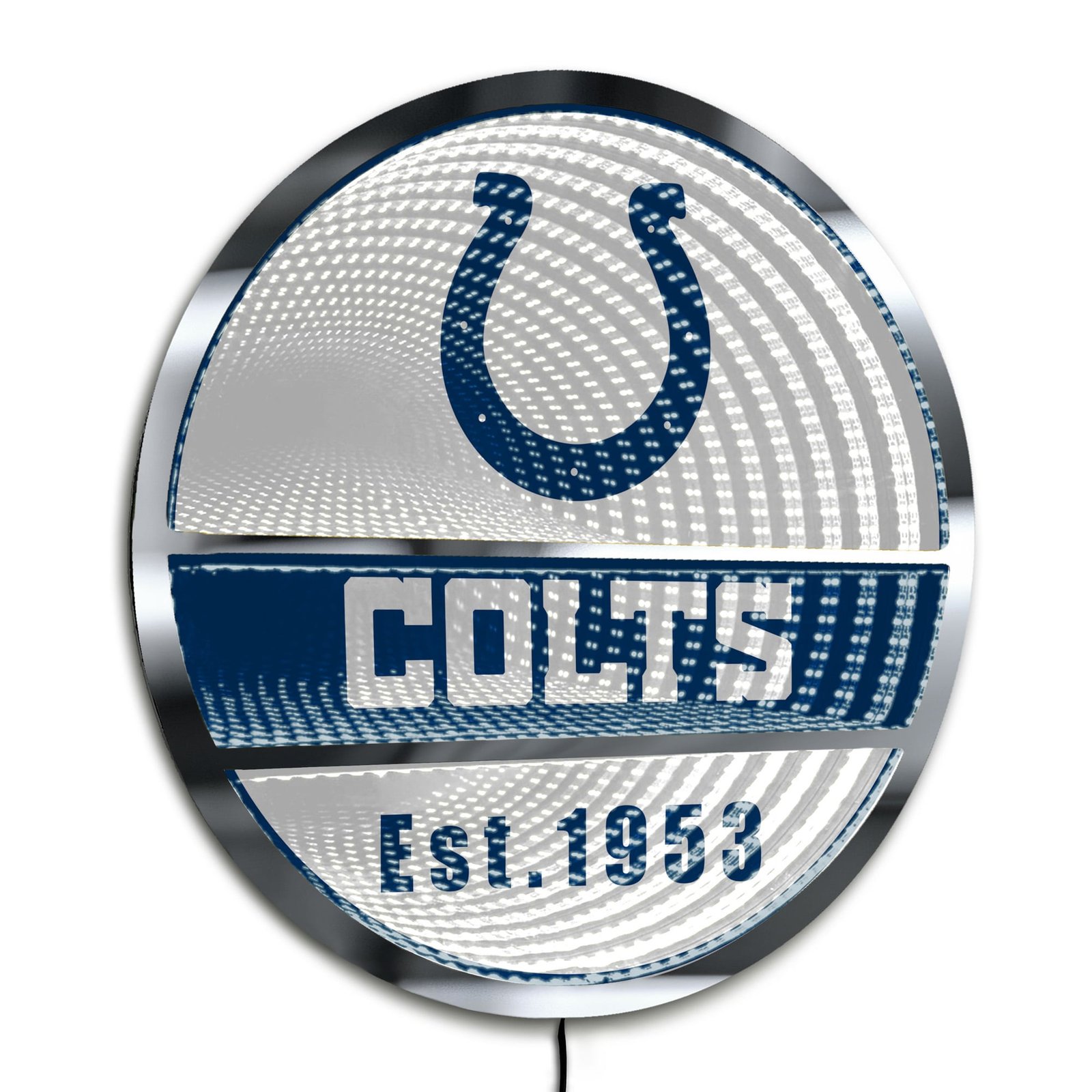 Indianapolis Colts Three-Cell Circular Infinity Light