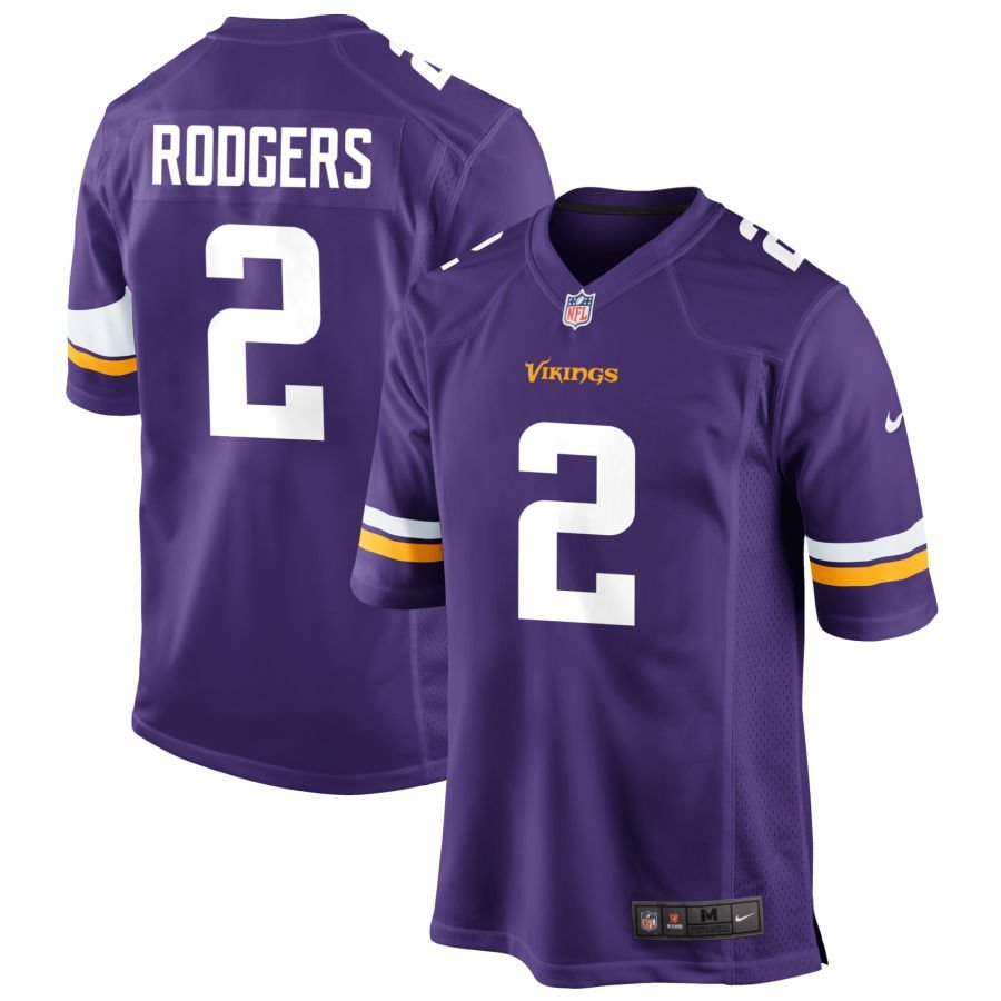 Isaiah Rodgers Men’s Nike Purple Minnesota Vikings Custom Game Jersey