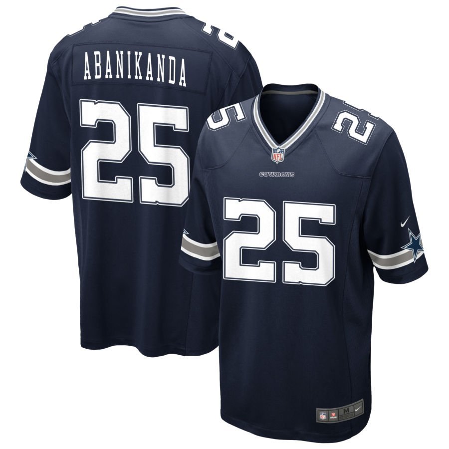 Israel Abanikanda Men’s Nike Navy Dallas Cowboys Custom Game Jersey Israel Abanikanda Men’s Nike Navy Dallas Cowboys Custom Game Jersey