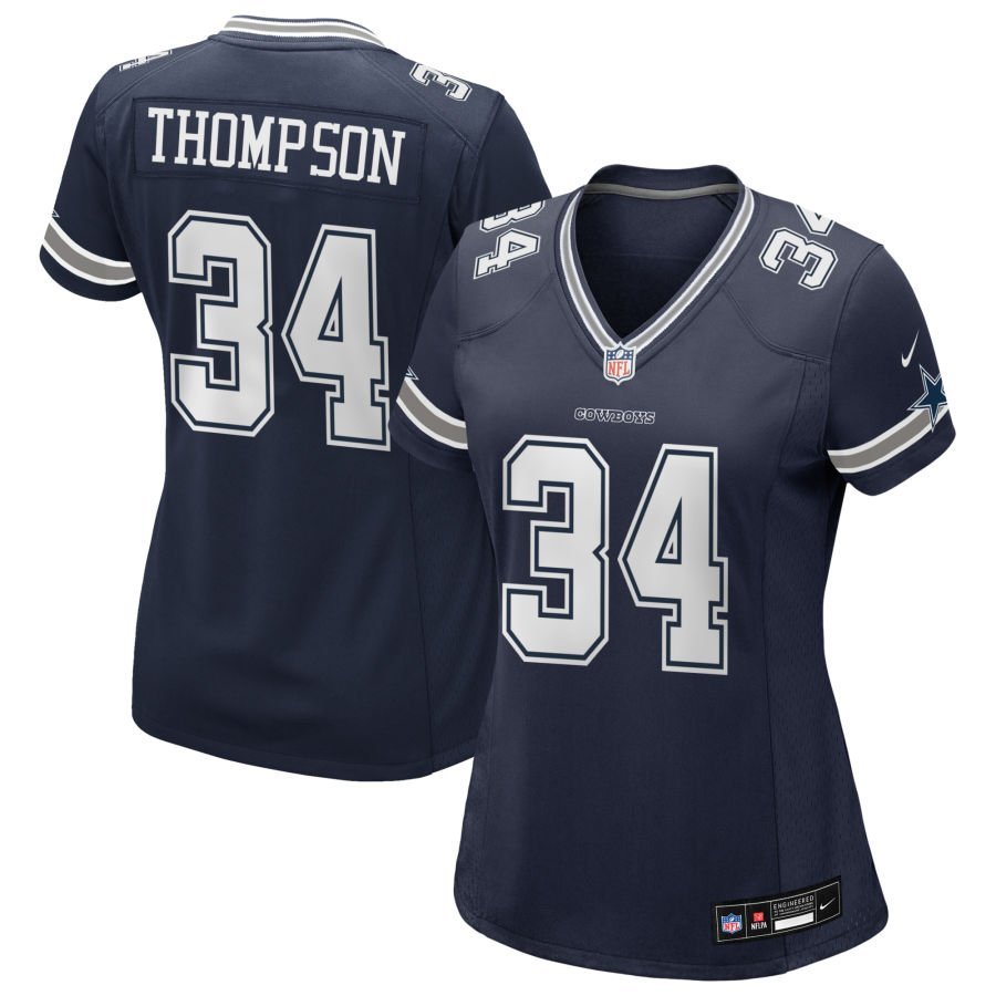 Jalen Thompson Women’s Nike Navy Dallas Cowboys Custom Game Jersey