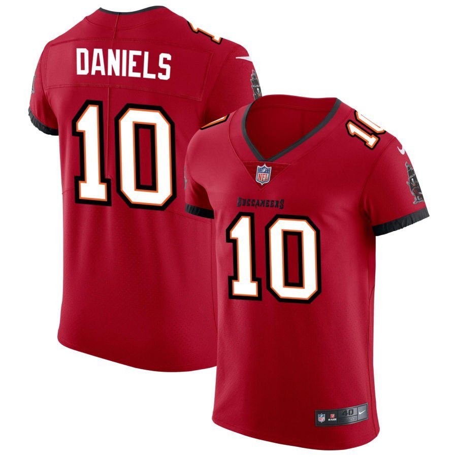 Jalon Daniels Men’s Nike Red Tampa Bay Buccaneers Vapor Elite Custom Jersey