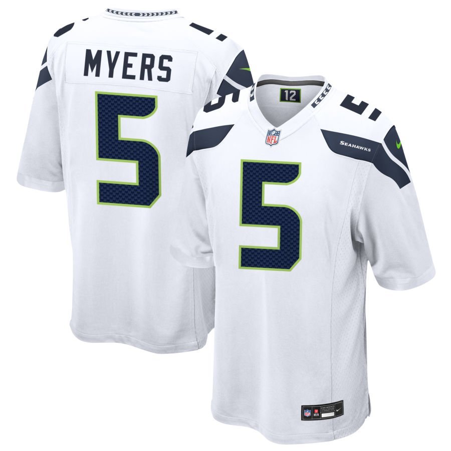 Jason Myers Men’s Nike White Seattle Seahawks Custom Game Jersey