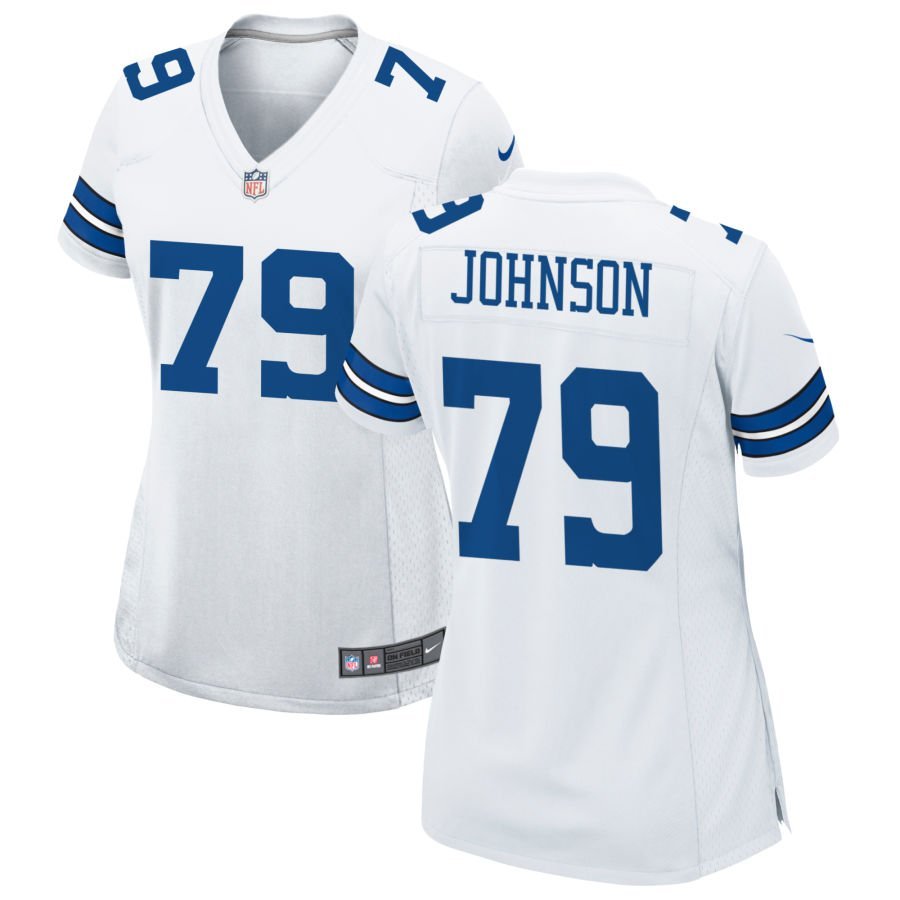 Justin Barron Women’s Nike White Dallas Cowboys Custom Game Jersey Justin Barron Women’s Nike White Dallas Cowboys Custom Game Jersey
