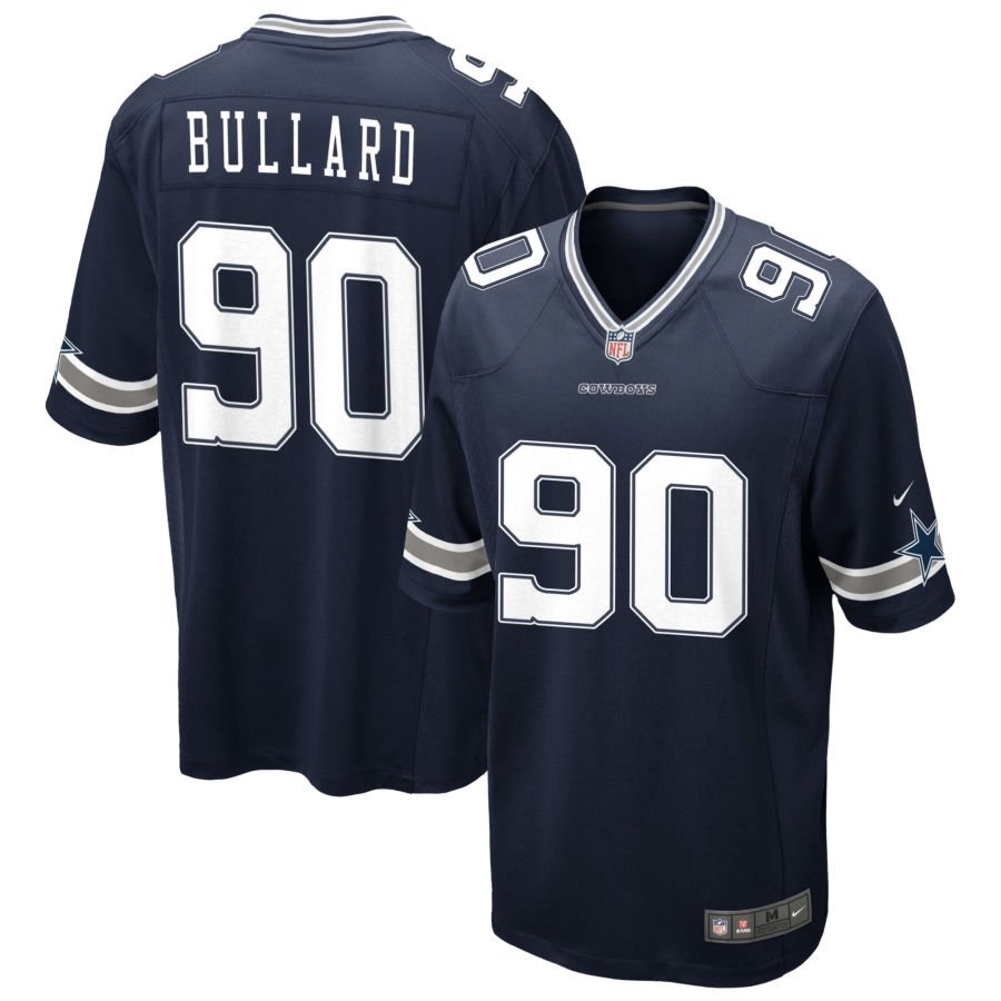 Jonathan Bullard Men’s Nike Navy Dallas Cowboys Custom Game Jersey