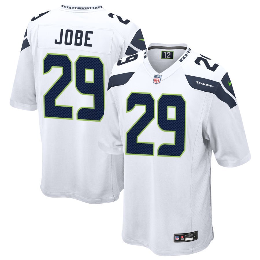 Josh Jobe Men’s Nike White Seattle Seahawks Custom Game Jersey