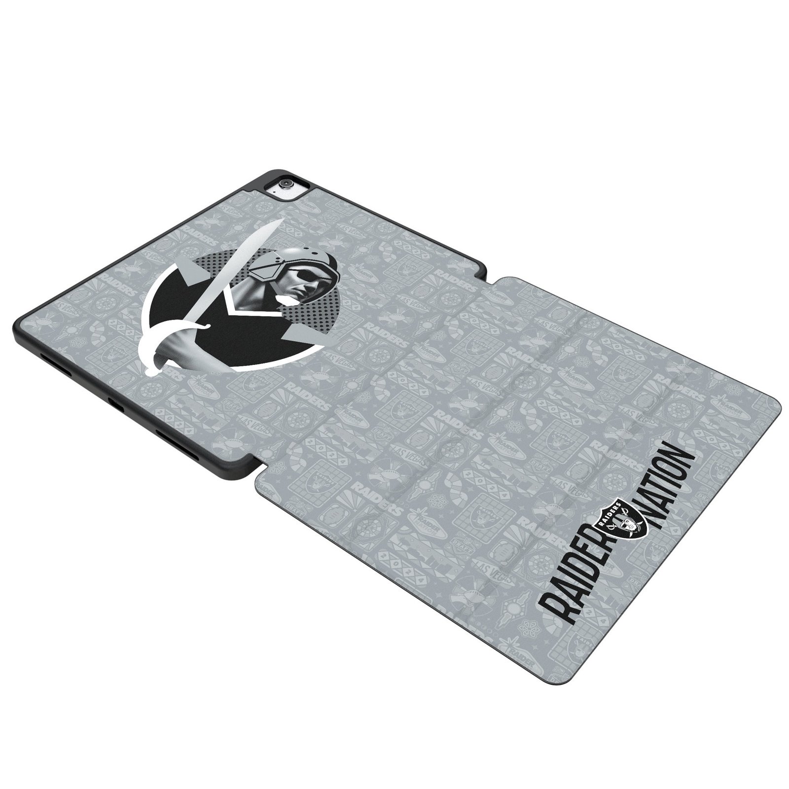 Keyscaper Black Las Vegas Raiders iPad Tablet Case