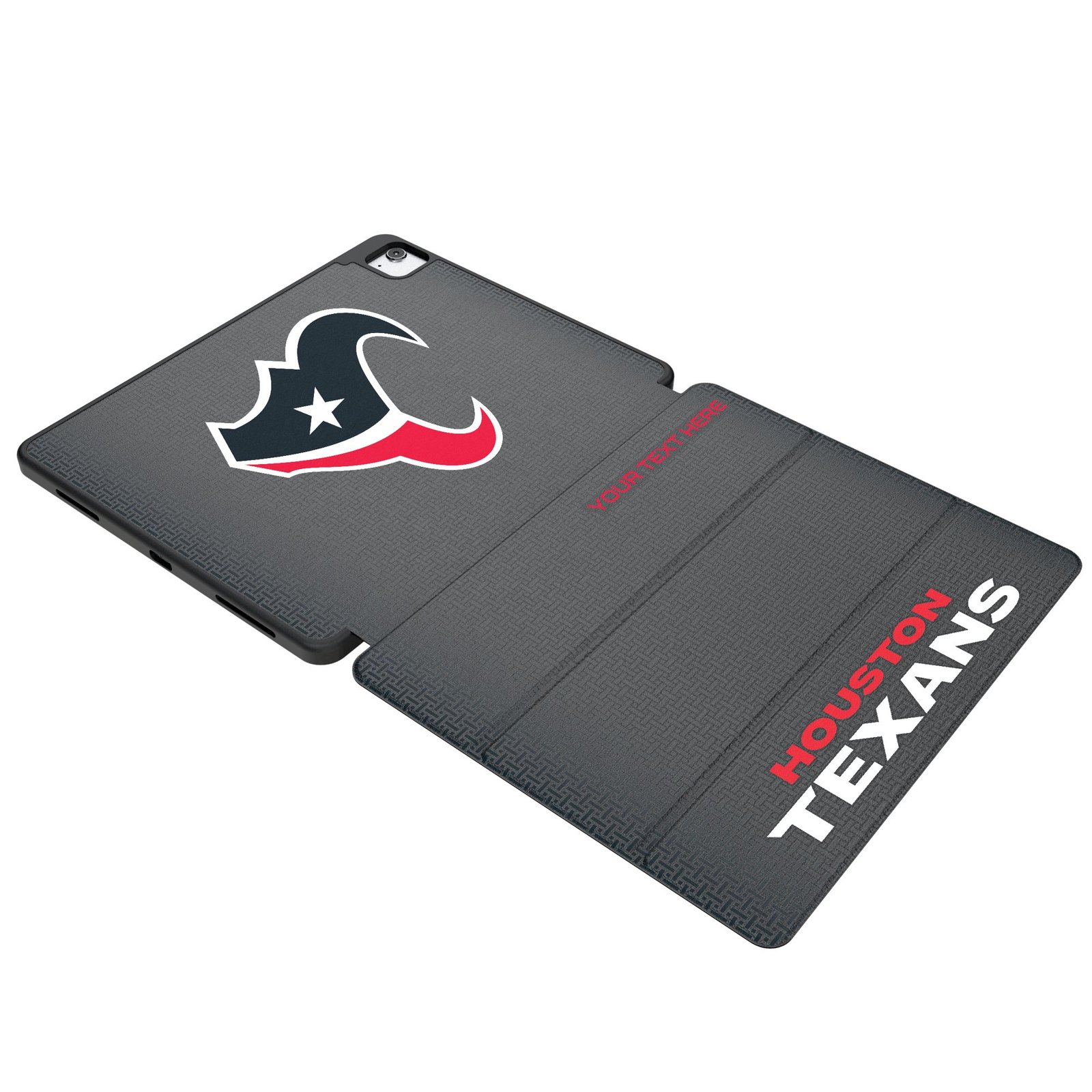 Keyscaper Houston Texans Personalized Linen iPad Tablet Case