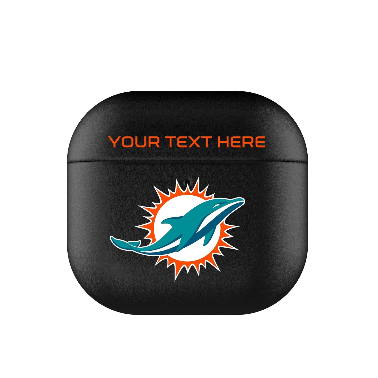 Keyscaper Miami Dolphins Personalized Insignia AirPods 4th Generation Case Cover