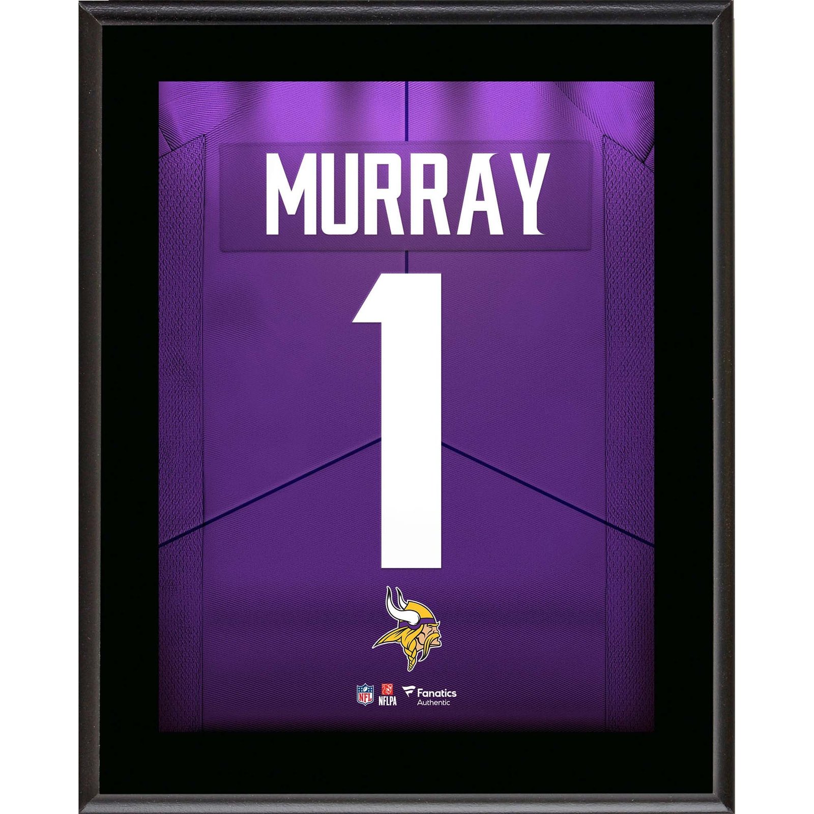 Kyler Murray Minnesota Vikings 10.5″ x 13″ Jersey Number Sublimated Player Plaque