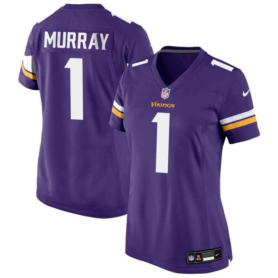 Kyler Murray Women’s Nike Purple Minnesota Vikings Custom Game Jersey